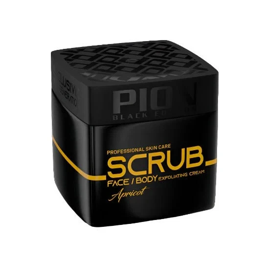 PION BLACK EDITION Face & Body Scrub 320ml - Apricot