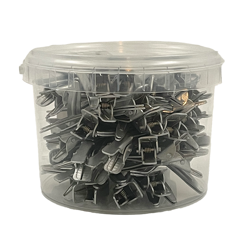 Ahsen Prof. Alu Haarclips 90mm - 50 PCs