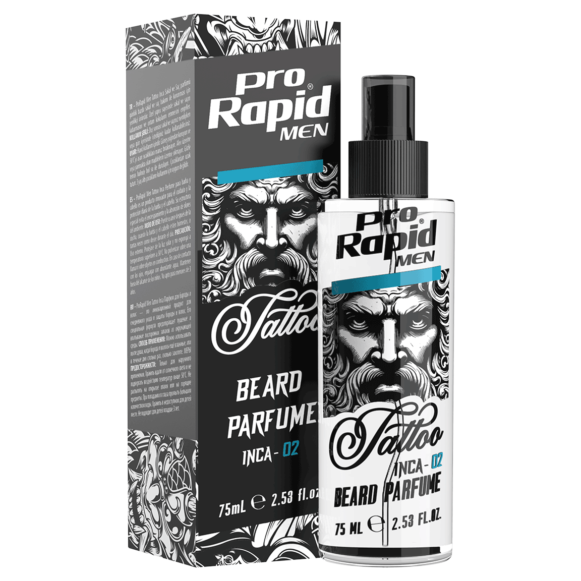 Pro Rapid - INCA - 02 BEARD PERFUME 75 ML