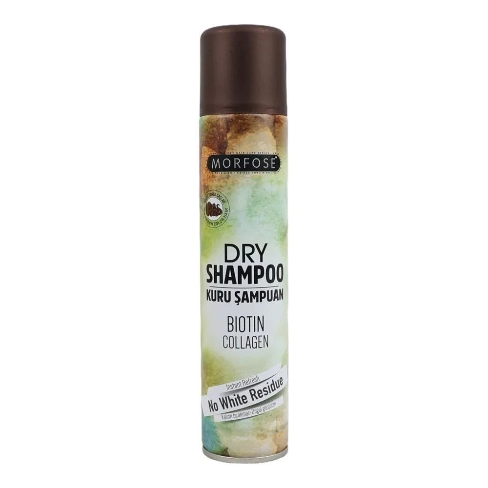 Morfose Biotin Collagen For Brown Color Hair Dry Shampoo 200ml