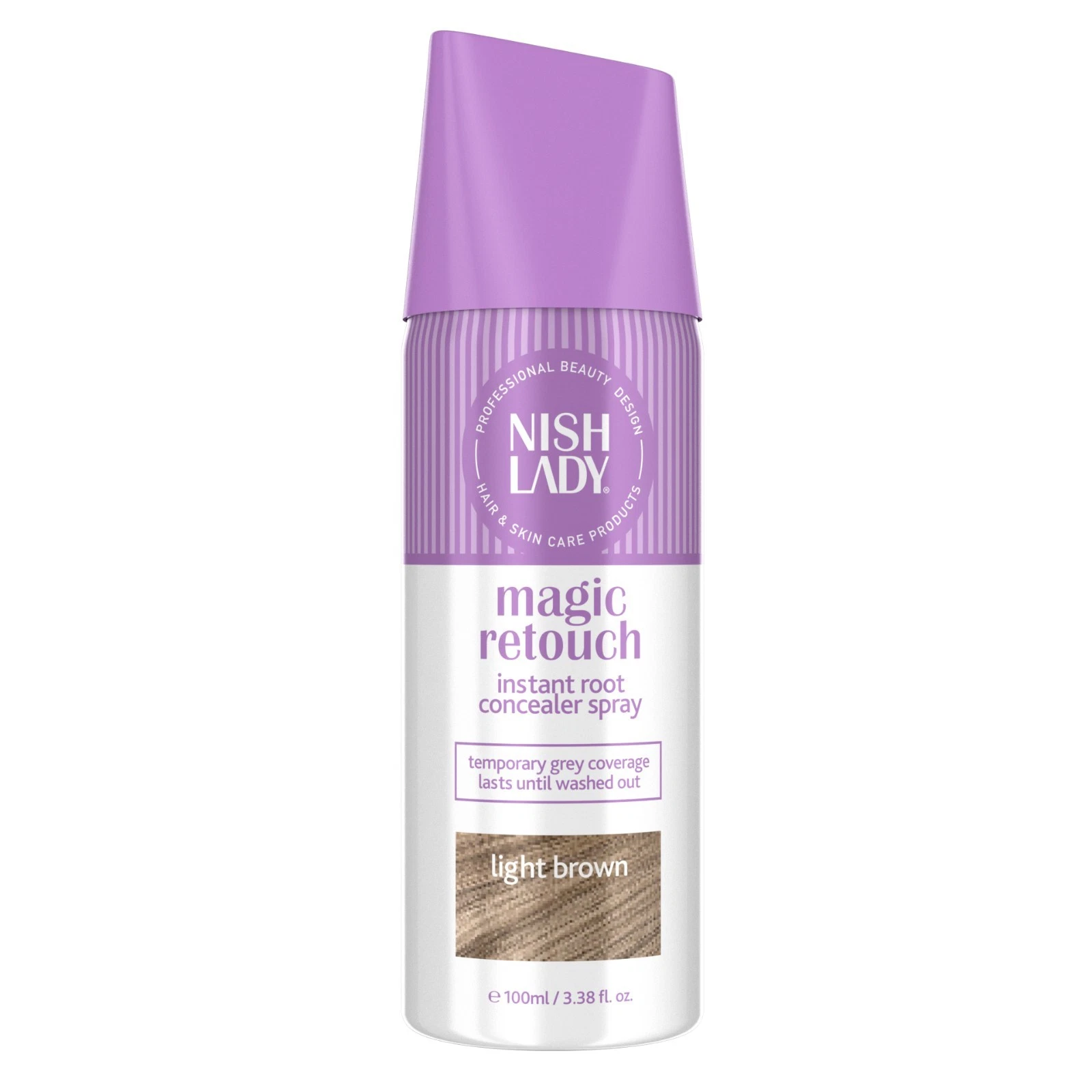 Nishlady - Magic Retouch Light Brown 100ml