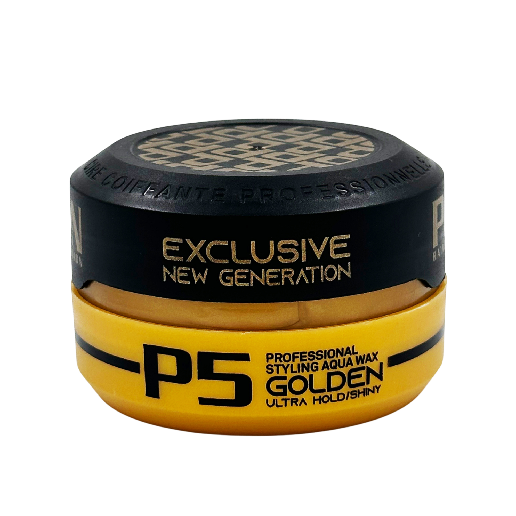 PION Hair Styling Wax 150ml - P5 - Aqua Wax - Golden (Ultra Hold)