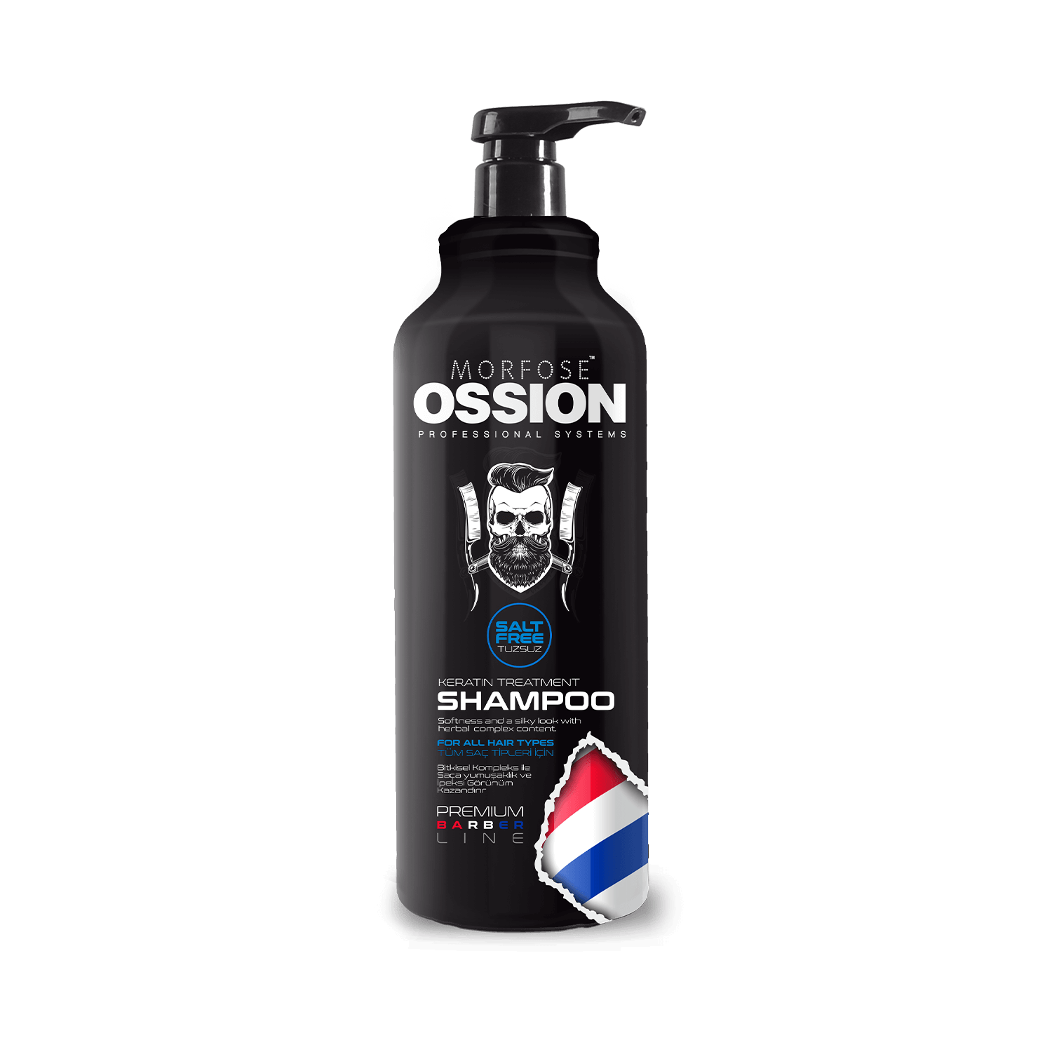 Morrfose Ossion Keratin Treatment Salt Free Shampoo 1000ml