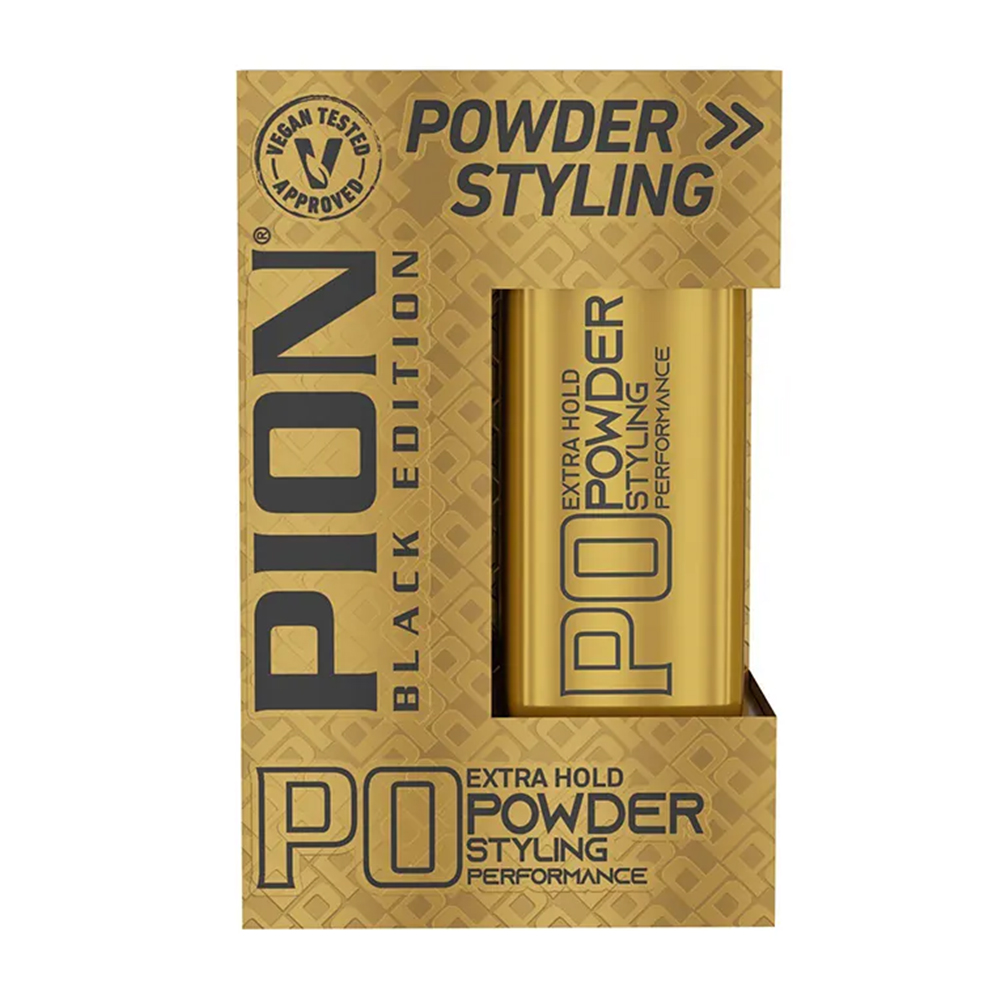 PION BLACK EDITION Hair Styling Powder Wax - P0 - Extra Hold