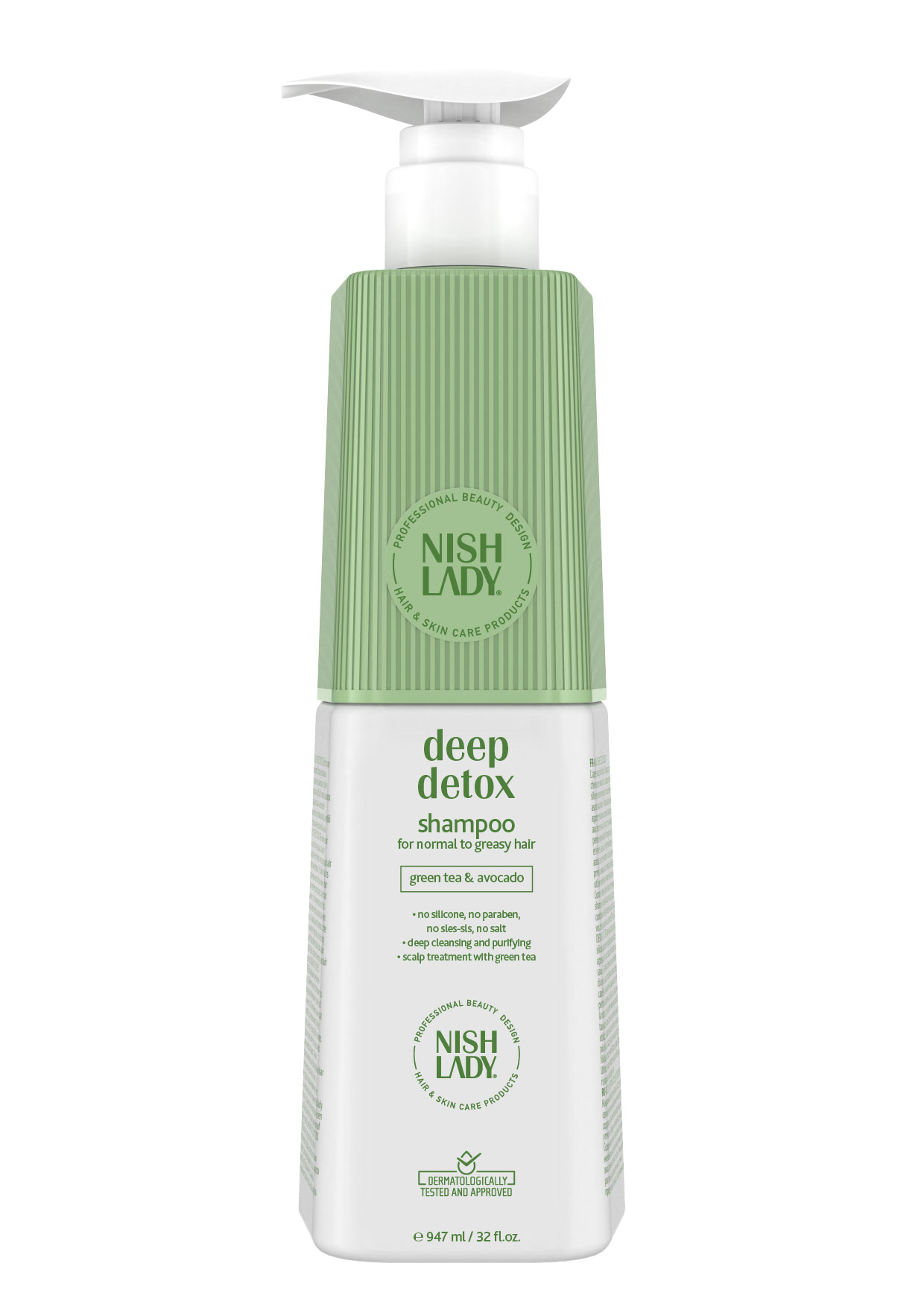 Nishlady - Deep Detox Hair Care Shampoo 947ml