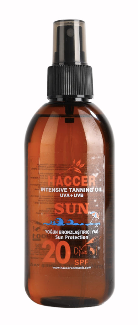 Haccer tanning oils - 20 - 150ml