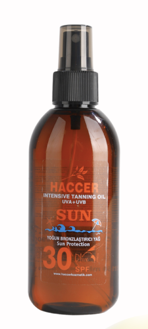 Haccer tanning oils - 30 - 150ml