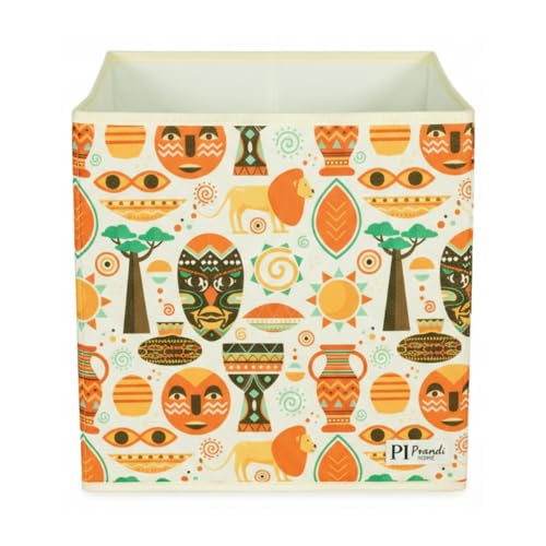 African Baskili Kapaksiz Kutu 30x30x30