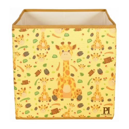 Giraffe Baski Büyük Kapakli Kutu 30x30x30