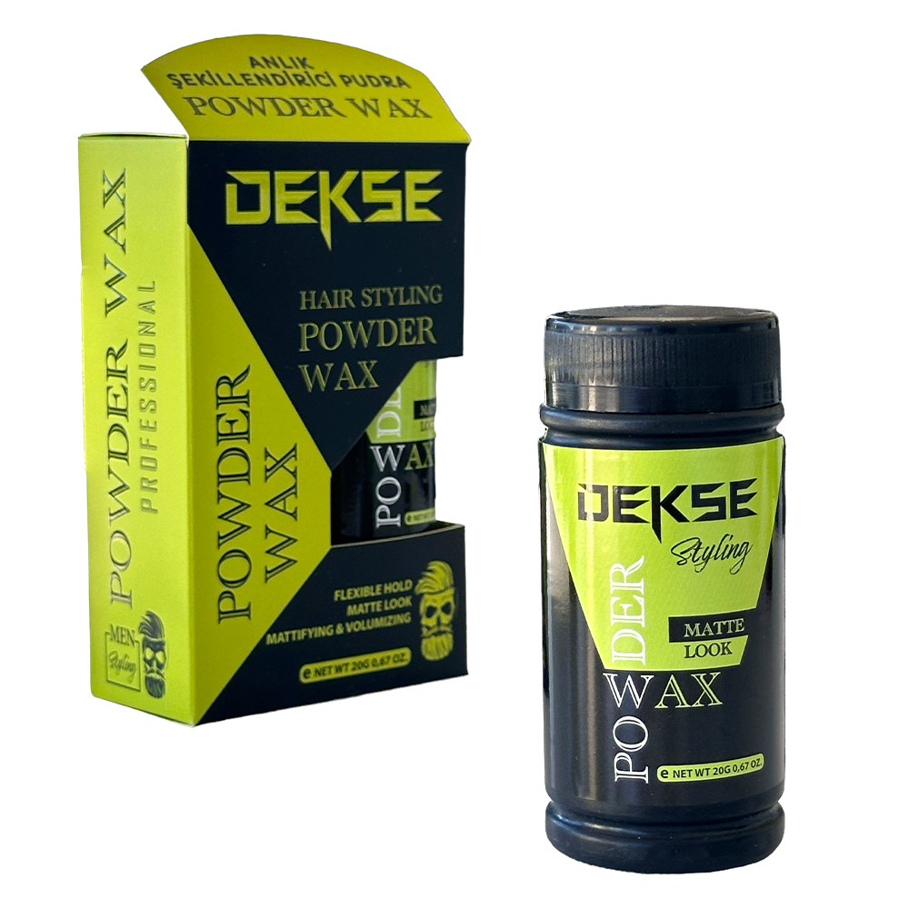 Dekse Matte Look Hair Styling Powder Wax 20g