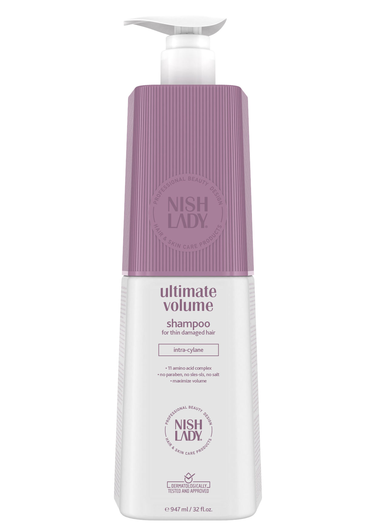 Nishlady - Ultimate Volume Hair Care Shampoo 947ml