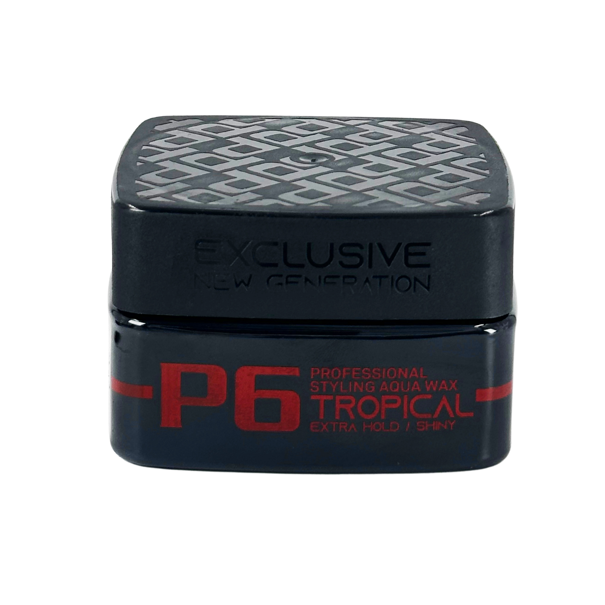 PION BLACK EDITION Hair Styling Wax - P6 - Tropical Extra Hold 175ml