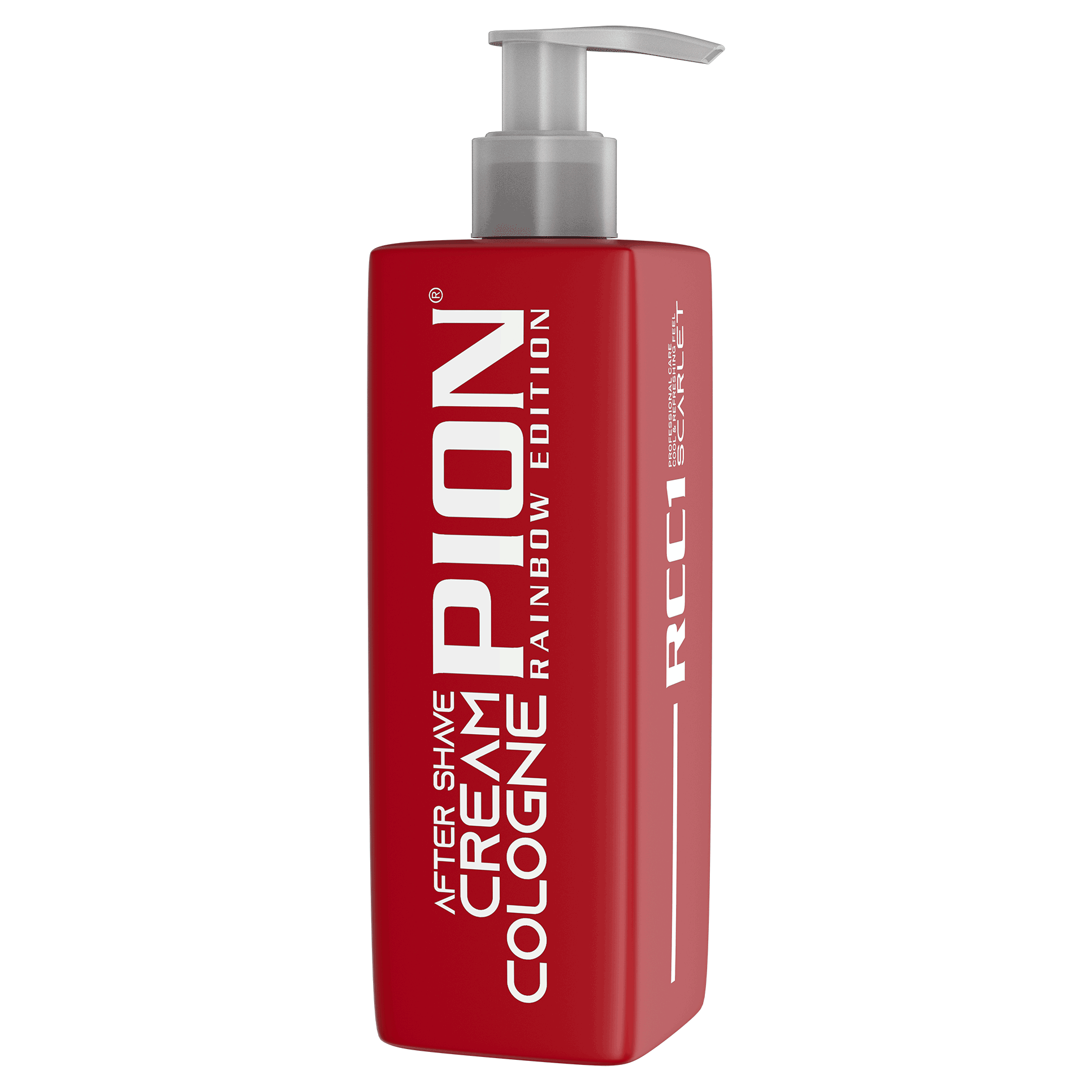 PION RAINBOW EDITION After Shave Cream Cologne - RCC1 - 400 ml - Red
