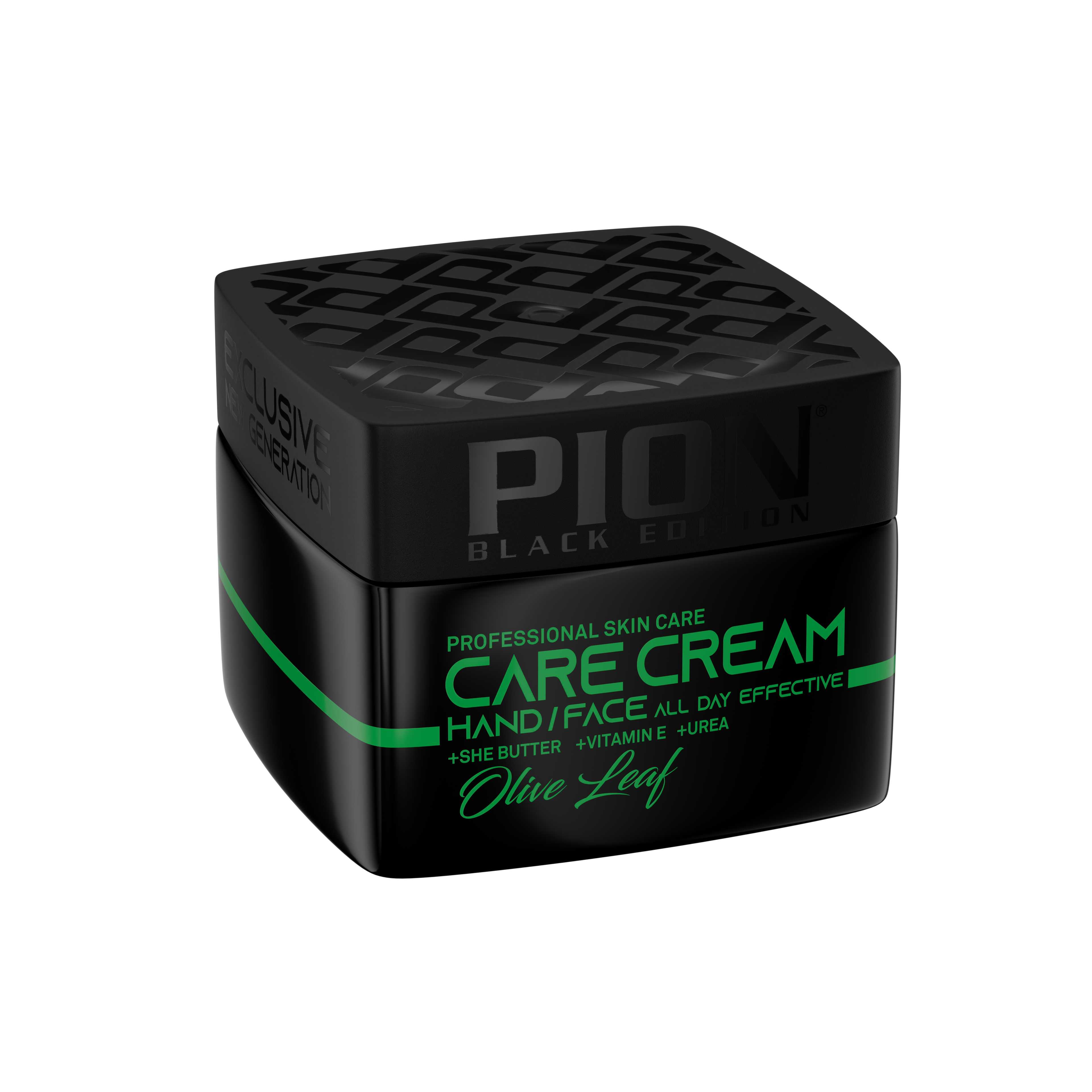 PION BLACK EDITION Hand & Face Cream 240ml - Olive Oil