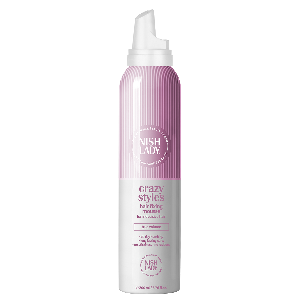 Nishlady - Fixing Mousse 200ml