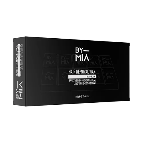 BY MIA Hair Removal Wax Hard Black 500g