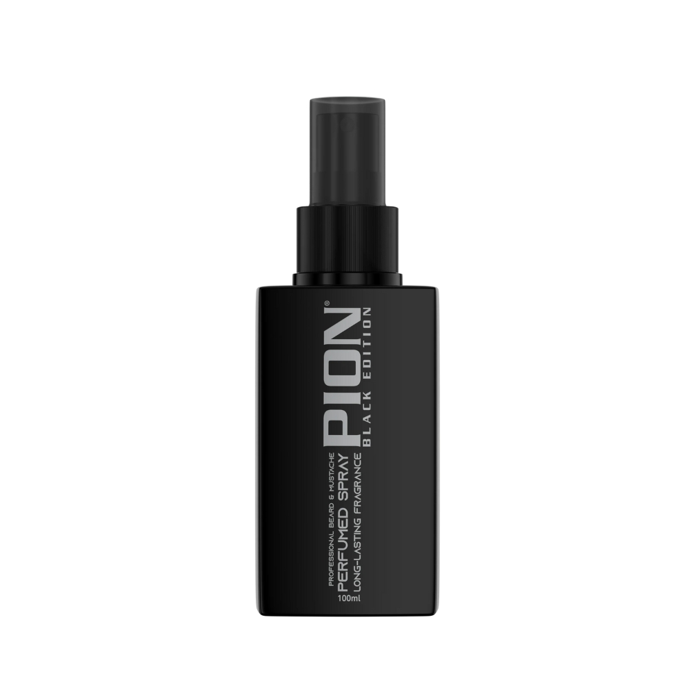 PION BLACK EDITION Beard & Mustache Perfumed Spray 100ml - Long-Lasting