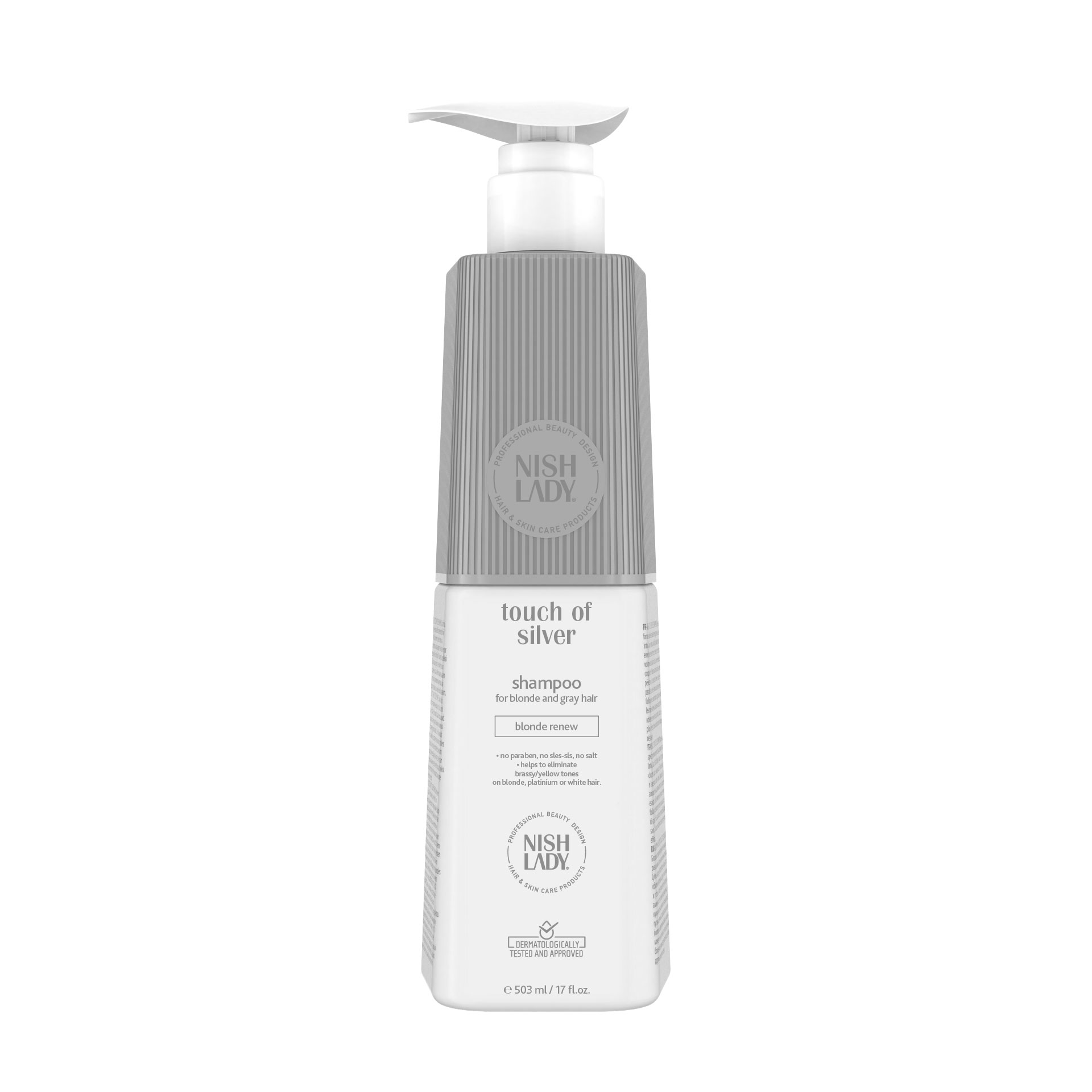 Nishlady - Touch Of Silver Hair Care Shampoo 503ml