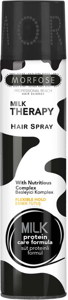 Morfose Flexible Hold Milk Therapy Hair Styling Spray 300ml