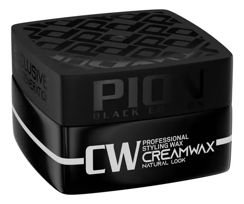 PION BLACK EDITION Hair Styling Wax - CW - Cream Wax - Natural Look 175ml