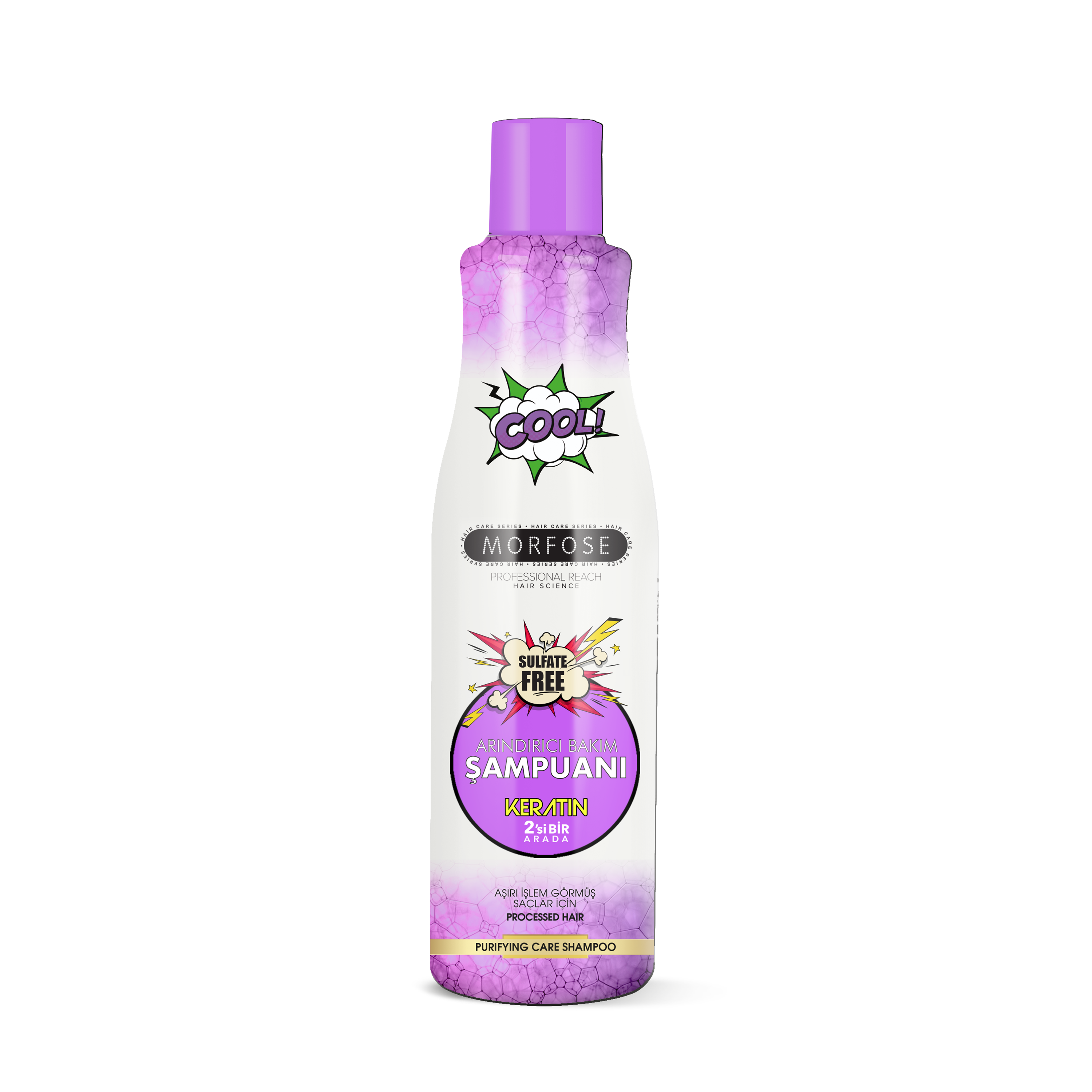 Morfose Keratin 2in 1 Hair Shampoo 500ml