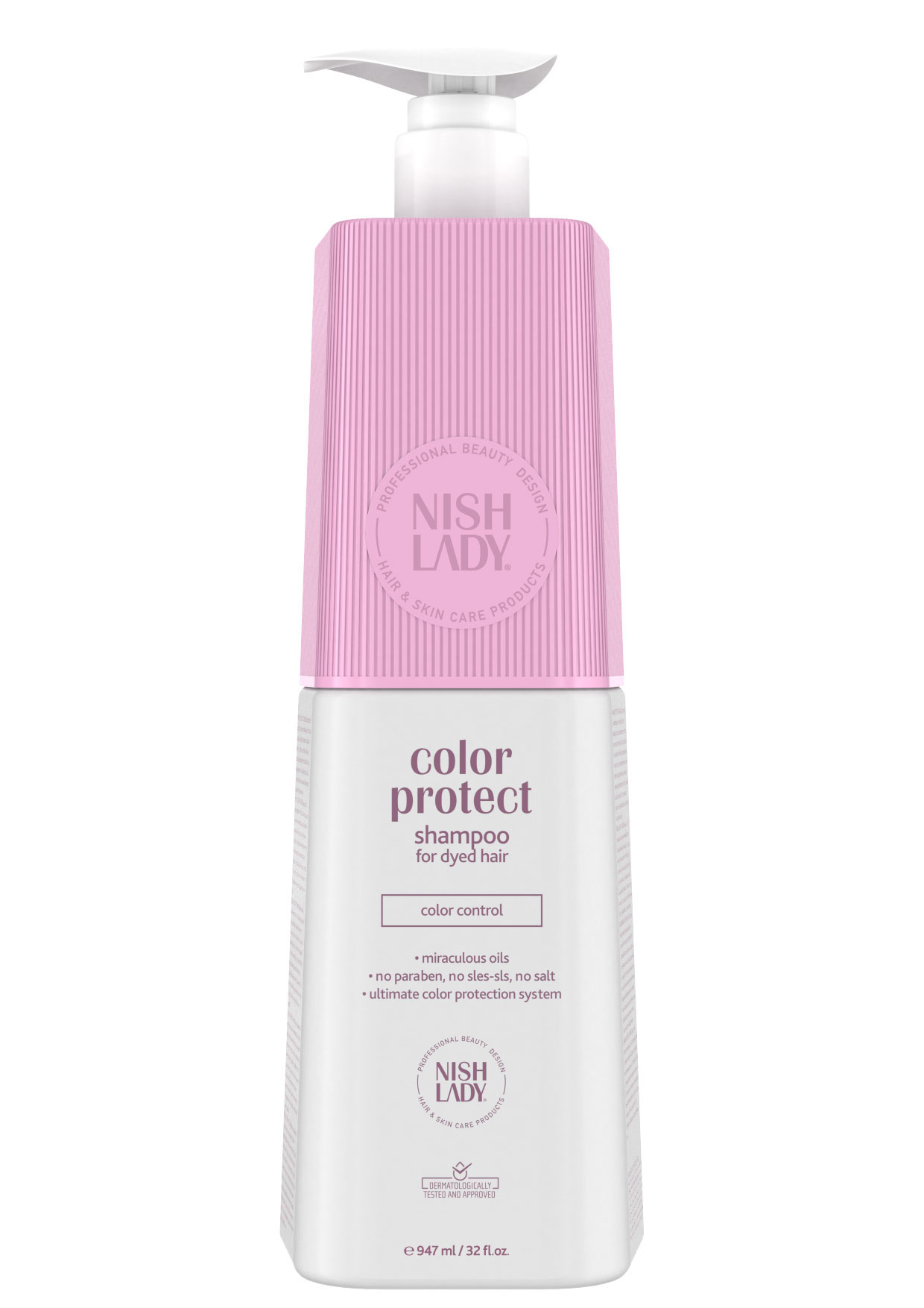 Nishlady - Color Protect Hair Care Shampoo 947ml